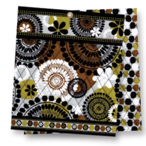 Vera Bradley "Cocoa Moss" Zip ID Case