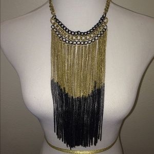 Chain Fringe Necklace