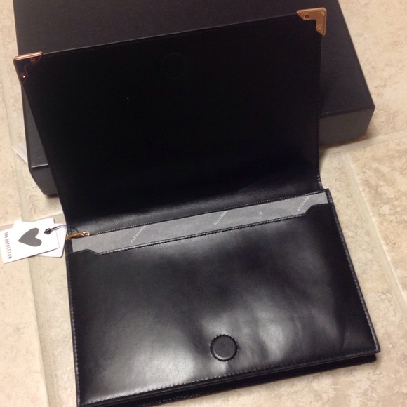 SOLD! Alexander Wang Prisma Rosegold Clutch - Picture 3 of 4