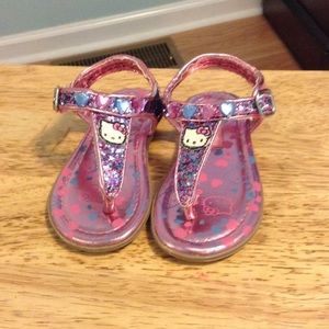 Cute hello kitty sandals