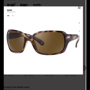 Ray-Ban polarized brown classic sunglasses