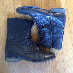 Black Steve Madden boots