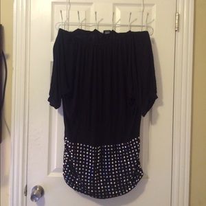 Silver stud tunic dress