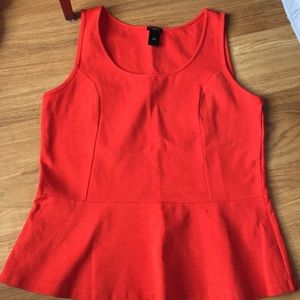 Ann Taylor peplum shirt