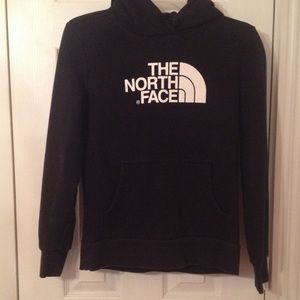 North face black hoodie