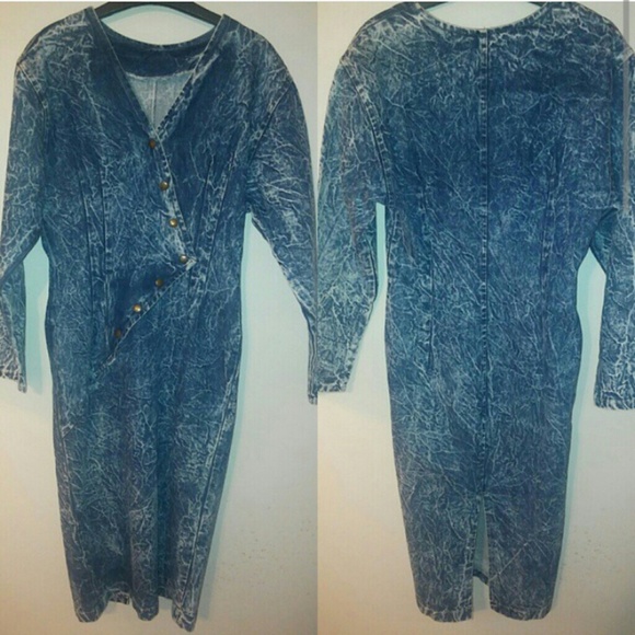 Vintage Stone~Washed Denim Dress