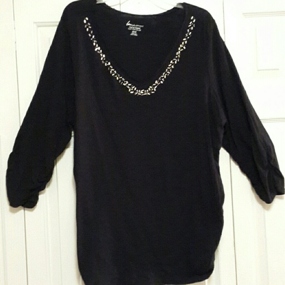 ***SOLD***   Bundle of BEADED NECKLINE TOPS