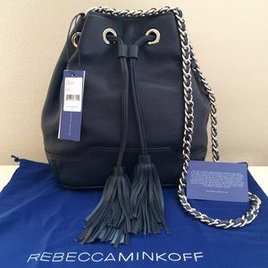 🚫 Rebecca Minkoff Lexi Bucket handbag Midnight