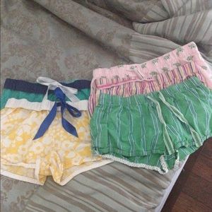 5 pairs Xhilaration pajama shorts bundle