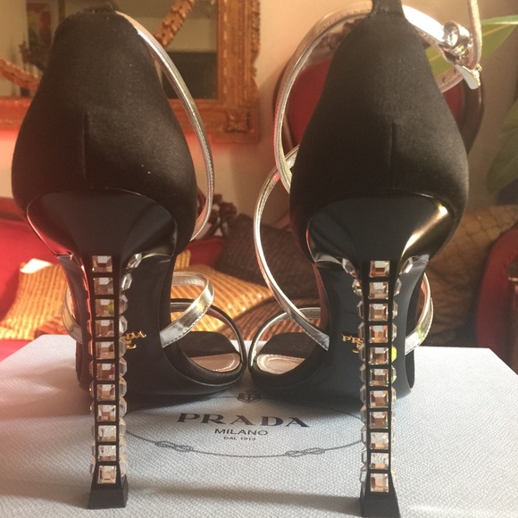 Prada Crystal heel  38.5 - Picture 4 of 4