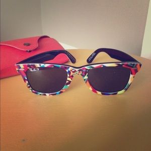 Ray-Bans - Geometric, multi-colored