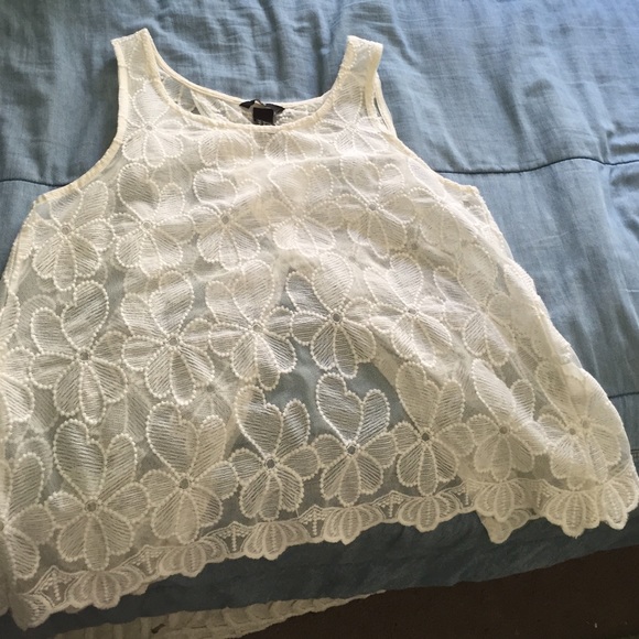 H&M Floral Lace Tank top