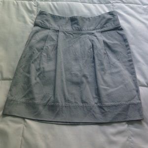 Grey Blue pins and needles skirt.