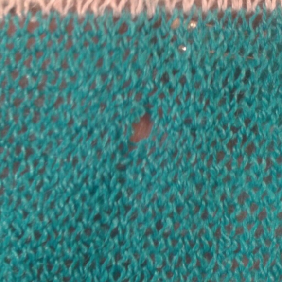 Knitted Poncho Style Top - Picture 2 of 4