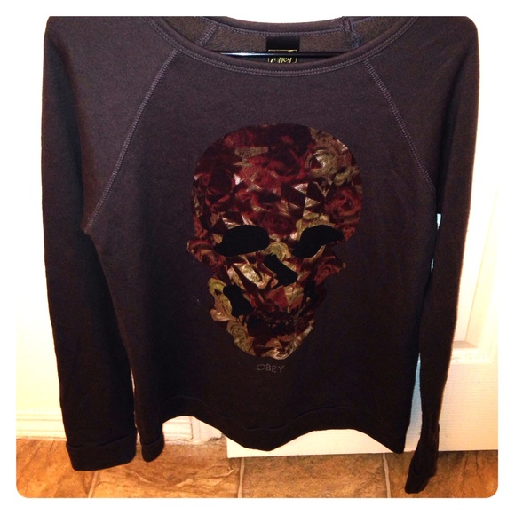 Obey Skull Sweater