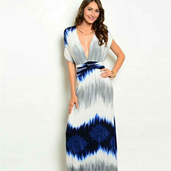 NWT Convertible TieDye Maxi Dress