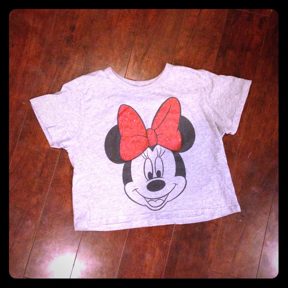 Mini Mouse Crop Top