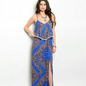 Paisley Maxi Dress