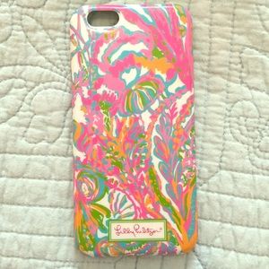 Lilly Pulitzer pink iPhone 6 case!