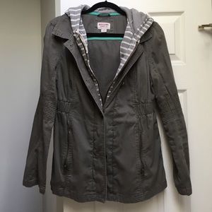 Green/Grey Cargo Jacket