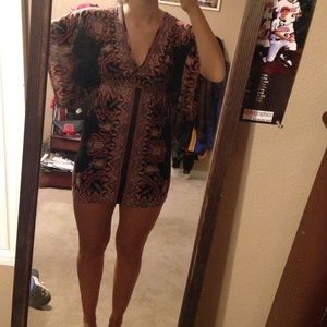 Cute summer dress with bright design