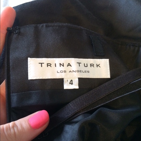 Trina Turk Black Cocktail Dress - Picture 4 of 4