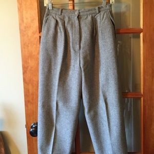 Wool pants