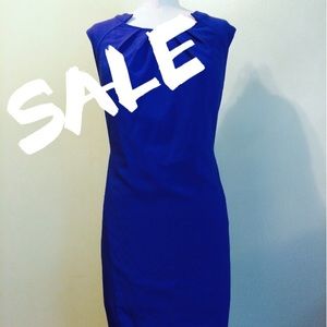 Cobalt Key Hole BodyCon Dress