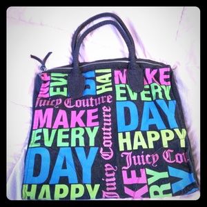 Juicy Couture denim tote