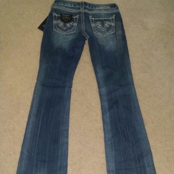 Rerock for Express sz 0 R jeans NWT Boot - Picture 2 of 4