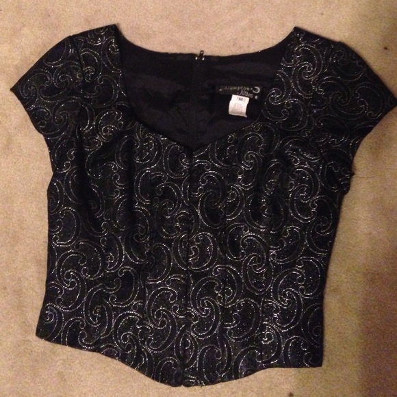 Designed crop top