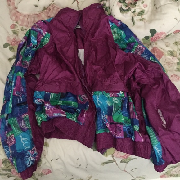 Windbreaker jacket.