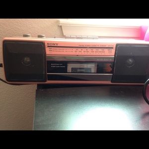 1980s Sony Cassette Boombox
