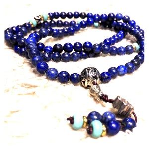 Lapis lazuli bracelet from Tibet,China