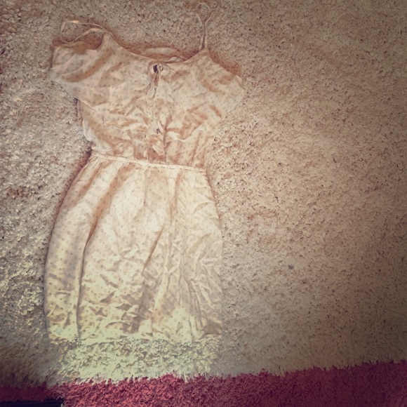 American eagle white dress