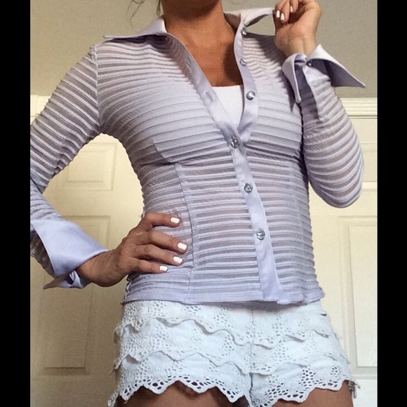 Light purple dress shirt.