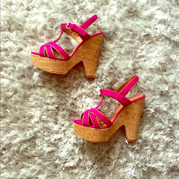 torrid Shoes - Perfect pink wedges