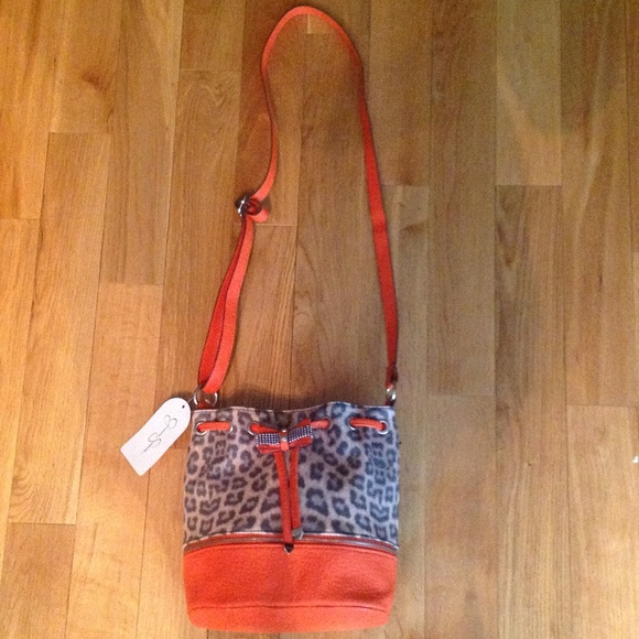 NEW Jessica Simpson Leather Cross Body