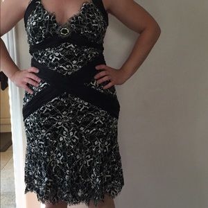 Terani dress size 10 lace