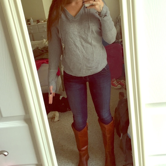 Grey sweater!