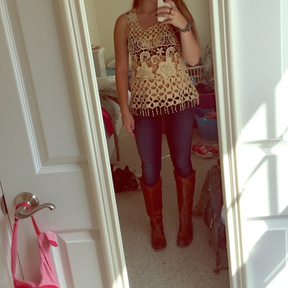 Crotchet tank top !