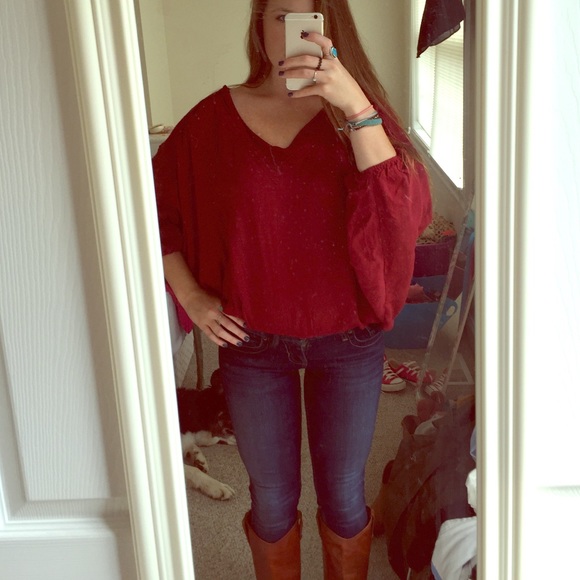 Backless shirt!