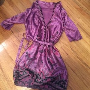 Gorgeous silk robe