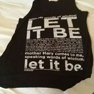 Hi-lo tank. Beatles "let it be"