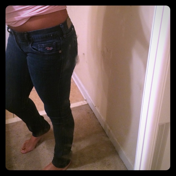 Hollister blue jeans