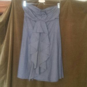 J Crew strapless cotton dress- size 6