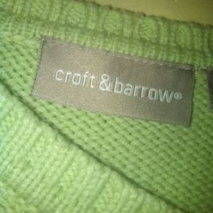 Croft and Barrow Argyle Sweater