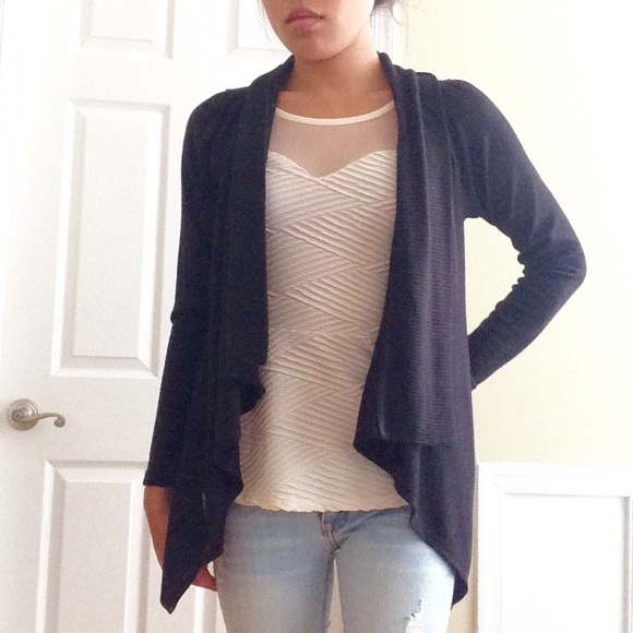 Black Chic Cardigan Sweater