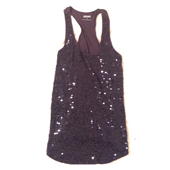 Express Grey sequence top