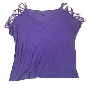 Cut out sleeve top